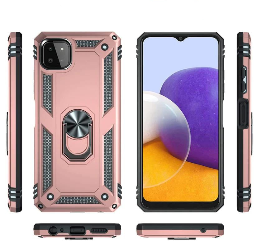 Coque Anneau Hybride pour Samsung Galaxy A22 5G Coque Anneau Hybride pour Samsung Galaxy A22 5G